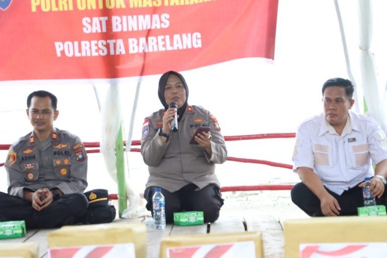 Jadikan Pulau Jaloh Kampung Bebas Narkoba, Kegiatan Sat Binmas Polresta Barelang