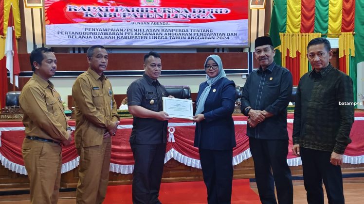 DPRD Lingga Gelar Paripurna Pembahasan 3 Ranperda