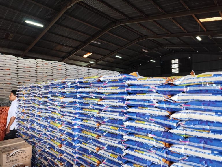 Stok Beras Pemerintah di Tanjungpinang Capai 3.000 Ton