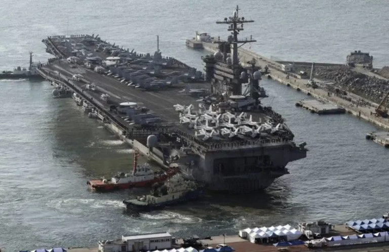 Kapal Induk Amerika Serikat USS Nimitz Melintas di Perairan Indonesia, Ini Penjelasan Mabes TNI