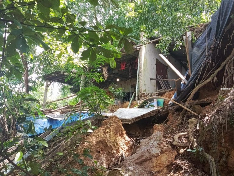 Tanah Longsor di Kibing Belum Juga Diatasi, Warga Hidup dalam Kekhawatiran