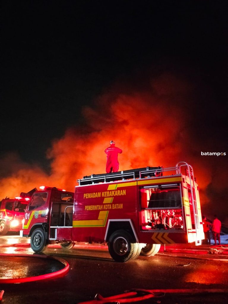 Semester I 2025, 68 Kasus Kebakaran Terjadi di Batam