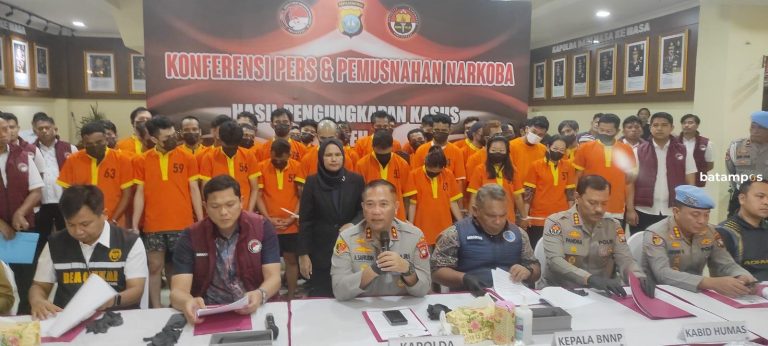 Jaringan Narkoba Malaysia-Batam-Jakarta Dibongkar, Dua Kurir dan 5,7 Kg PINACA Diamankan