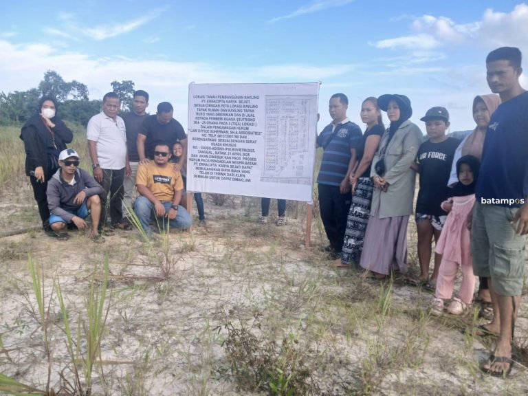 Korban Kaveling Bodong di Batam Tembus 144 Orang, Kerugian Capai Rp9 Miliar, Warga Batam Desak Polisi Usut Tuntas