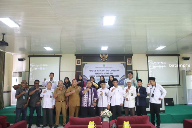 Jaga Keharmonisan Umat Beragama di Anambas, Kemenag Lakukan Penguatan Deteksi Dini Konflik Sosial Berdimensi Keagamaan