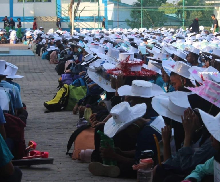 1.056 Siswa Baru Ikuti MPLS di SMKN 1 Batam, Dibekali Nilai Positif dan Wawasan Kamtibmas