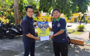 Batam Pos Sambangi Sekolah di Tanjungpinang Sosialisasikan Turnamen Futsal Pelajar se-Kepri