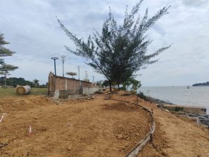 Pagar Beton di Gurindam 12 Tanjungpinang Tuai Protes Warga