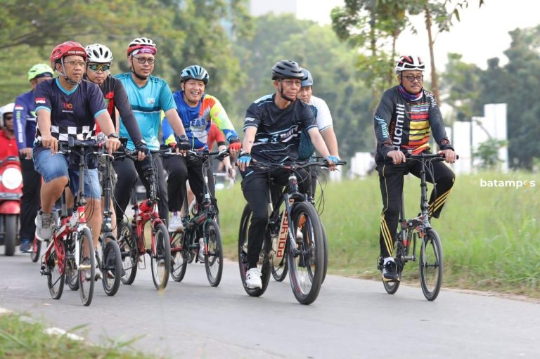 Gowes Jadi Simbol Kebersamaan dan Gaya Hidup Sehat di Batam