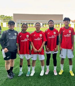 Nurmalisa, Striker Muda Asal Lingga Lolos Timnas U-16 Putri Indonesia