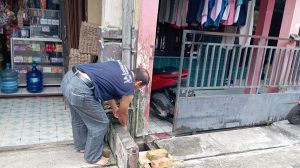 Maling Gondol Tiga Meteran Air di Tanjungpinang, Aksi Terekam CCTV