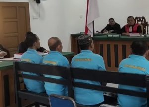 Empat Terdakwa Kasus Premanisme di Lingga Jalani Sidang Perdana