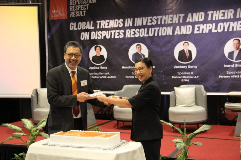 Seminar Hukum AFHS LawFirm Bahas Arbitrase dan Ketenagakerjaan Solusi Praktis Hadapi Ketidakpastian Global