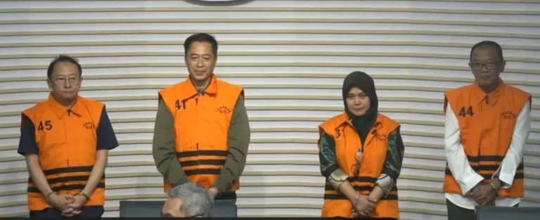 KPK Resmi Tahan 4 Tersangka Kasus Dugaan Pemerasan TKA di Kemnaker