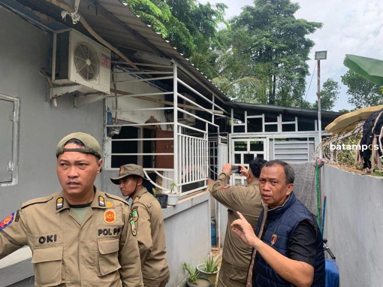 Jadi Tempat Transaksi dan Penyimpanan Sabu, 2 Rumah di Kampung Madani Dihancurkan