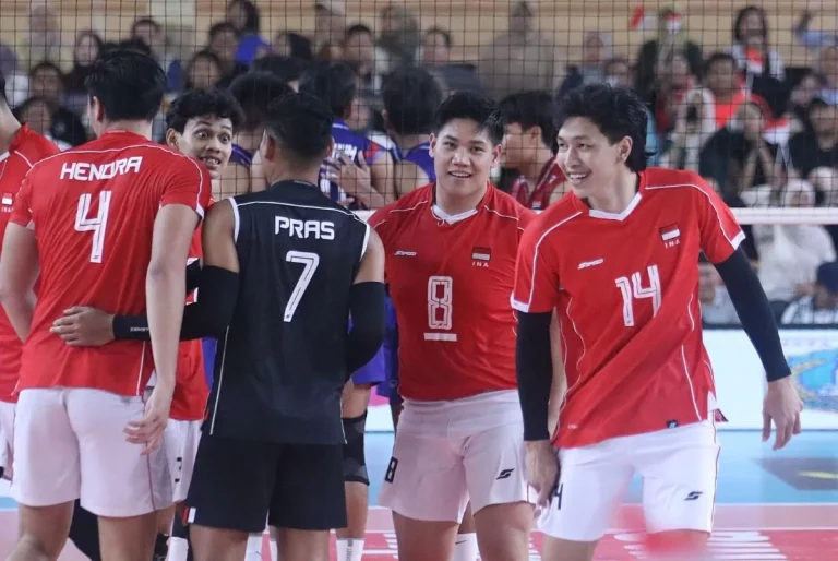 Bungkam Thailand di Leg 2, Timnas Voli Indonesia Juara SEA V League 2025