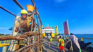 ASDP Benahi Trestel Pelabuhan Tanjunguban, Penumpang Tak Perlu Lagi Berdesakan