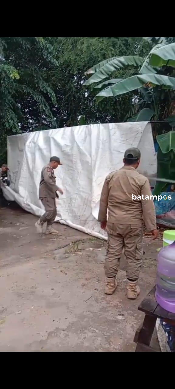 Jauh dari Pinggir Jalan, Tenda 9 Pedagang juga Diangkut Satpol PP