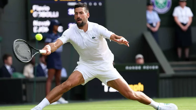 Novak Djokovic Capai Semifinal ke-14 di Wimbledon, Hadapi Jannik Sinner