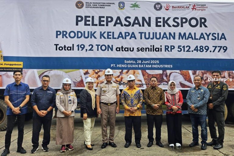 Nilai Ekspor Kepri Januari-Mei 2025 Naik 34,75 Persen