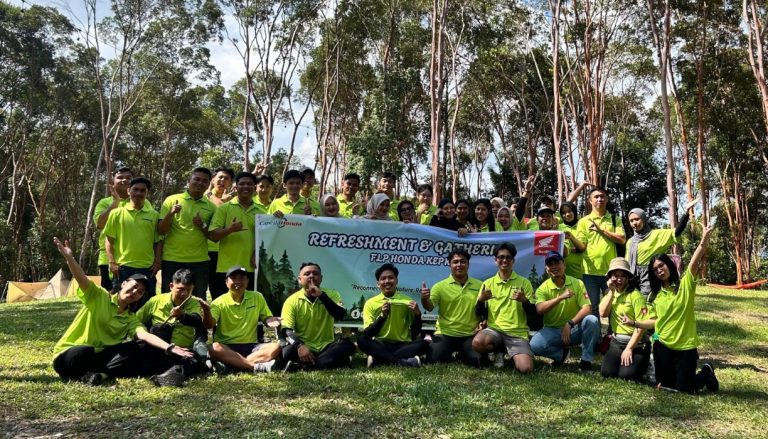 Capella Honda Gelar Gathering Alam Terbuka untuk Front Line People di Kepri