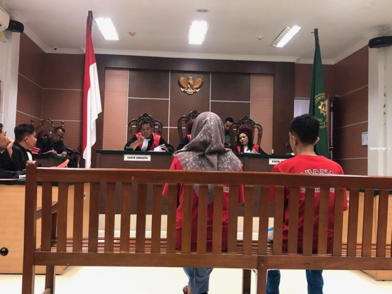 Pasangan Kekasih Diadili Terkait Penyelundupan Sabu 1,1 Kg di Bandara Hang Nadim