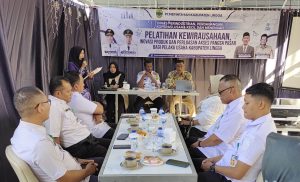 Dorong Inovasi Produk Lokal, Disperindagkop UMKM Lingga Gelar Pelatihan Kewirausahaan