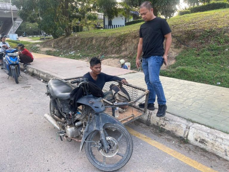 Marak Pencurian Besi Menggunakan Bentor