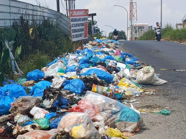 Sampah Meluber ke Jalan, Bau Menyengat Kepung Warga, Pemerintah Diminta Bertindak