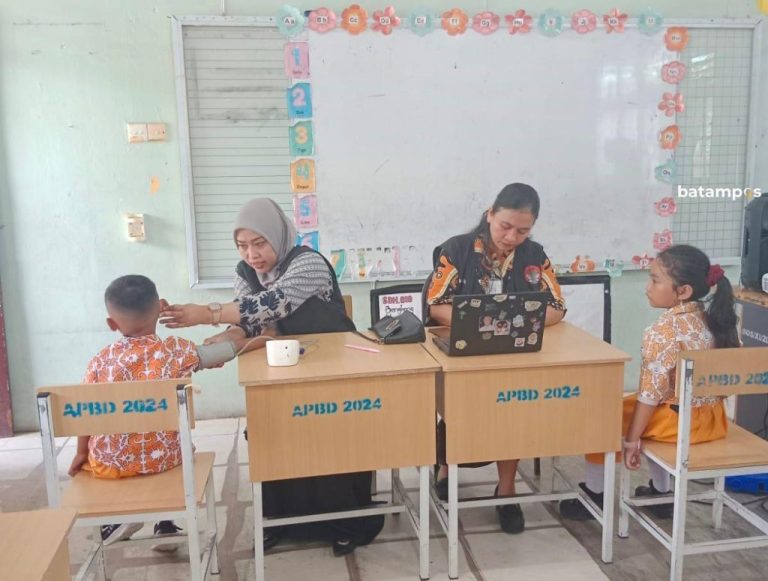 Sudah 4.113 Pelajar di Batam Jalani Cek Kesehatan Gratis