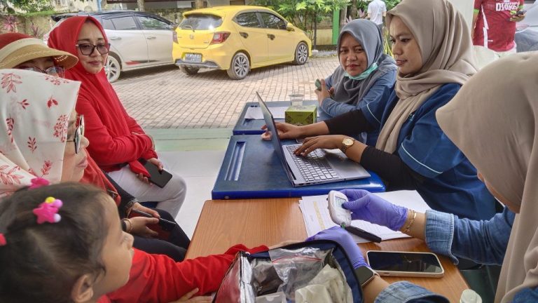Cegah Hipertensi dan Diabetes, Puskesmas Tanjung Buntung Gelar Prolanis dan Cek Kesehatan Gratis