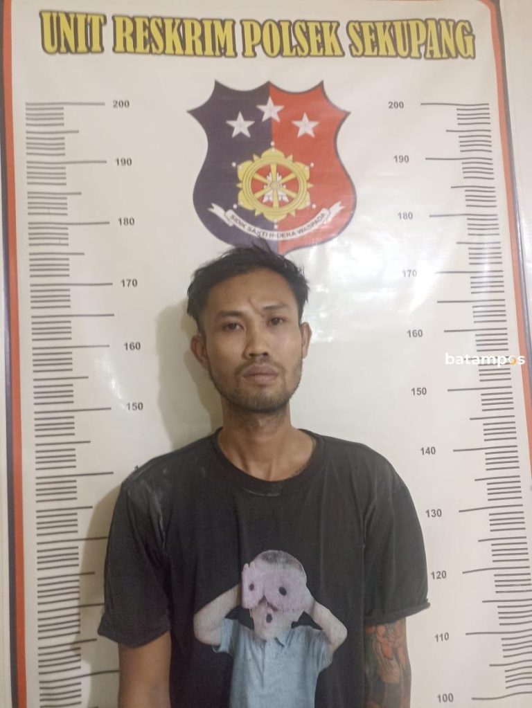 Mabuk, Buruh Bangunan di Sekupang Tusuk Rekannya