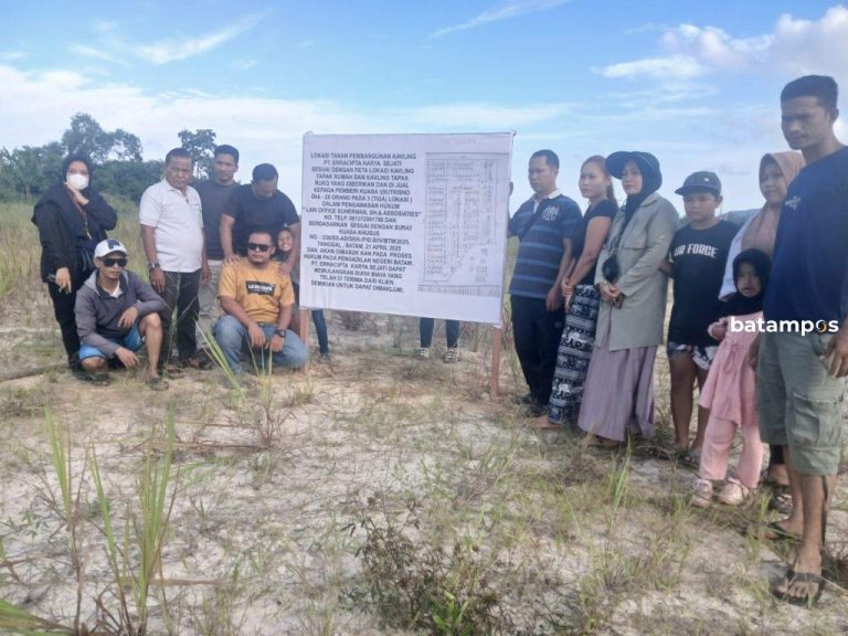 Korban Kaveling Bodong di Sagulung Mengadu ke Ombudsman, Rugi Capai Rp5,8 Miliar