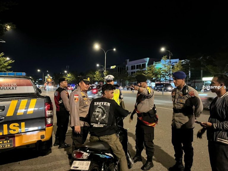 Cegah Premanisme dan Penyakit Masyarakat di Batam, Polisi Patroli Cipta Kondisi