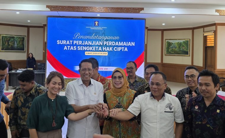 Disaksikan Menkum, Mie Gacoan dan LMK SELMI Sepakat Berdamai