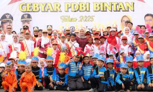 Gebyar Drumband Pelajar Kepri 2025 di Bintan, 18 Sekolah Tampil Memukau