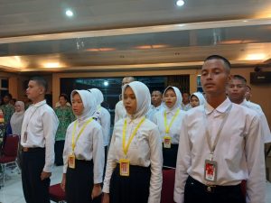 Masuk Barak, 26 Pelajar Anambas Siap Kibarkan Merah Putih di HUT ke-80 RI