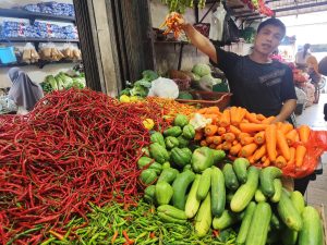 Pasokan Seret, Harga Cabai Rawit di Pasar Tanjungpinang Tembus Rp60 Ribu