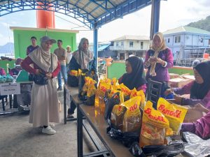 Pasar Murah Tarempa Barat Diserbu Emak-Emak, 5 Ton Ayam Ludes