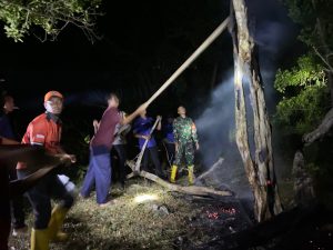 Bakar Rumput Liar, Kebun Warga di Palmatak Nyaris Dilalap Api