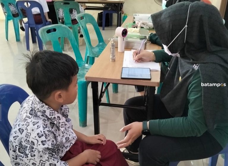 Gigi Berlubang dan Anemia Dominasi Hasil Cek Kesehatan Pelajar di Tanjungpinang