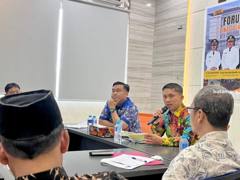 PUPR Karimun Gelar Forum Konsultasi Publik, Bahas PBG hingga Pelayanan