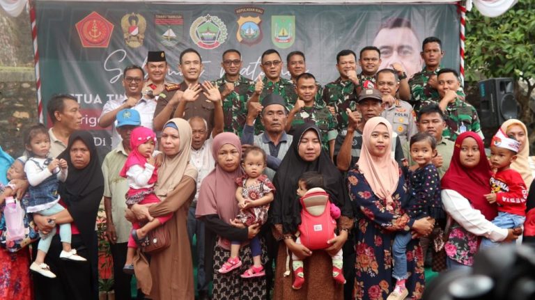 Tim Wasev Pusterad Tinjau TMMD ke-125 Kodim 0316/Batam