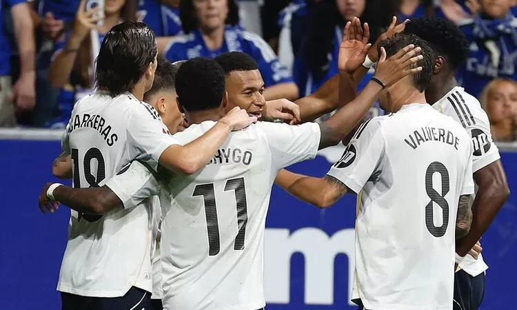 2 Gol Kylian Mbappe Bawa Real Madrid Raih Start Sempurna di LaLiga 2025/26