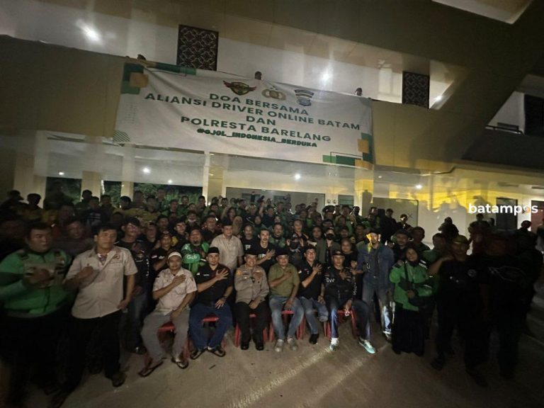 Kapolresta Ajak Driver Online Batam Jaga Kondusifitas