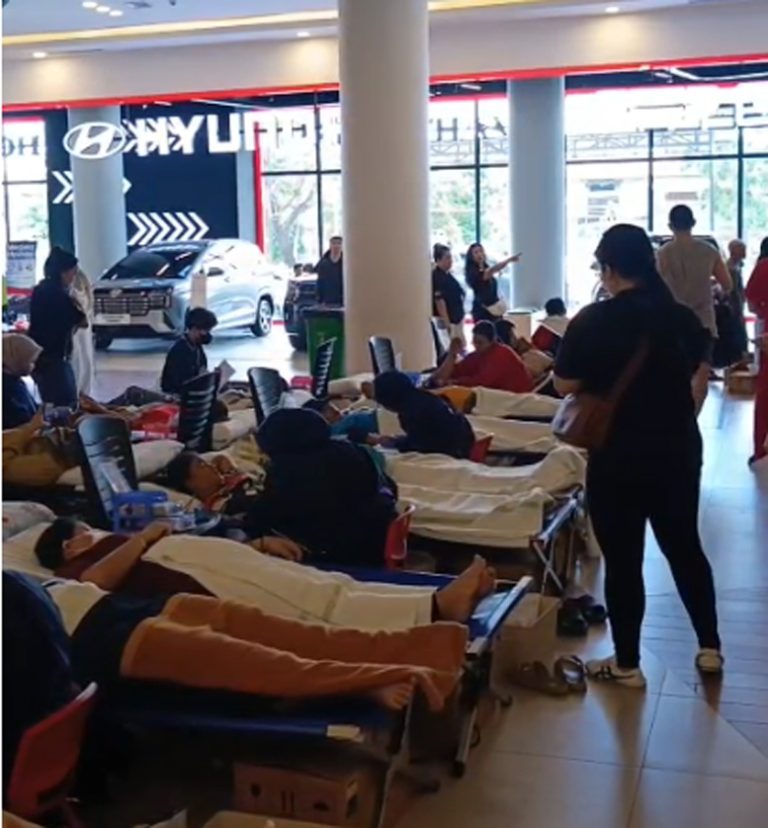Sambut Satu Dekade,Marga Yang Batam Gelar Donor Darah di One Batam Mall