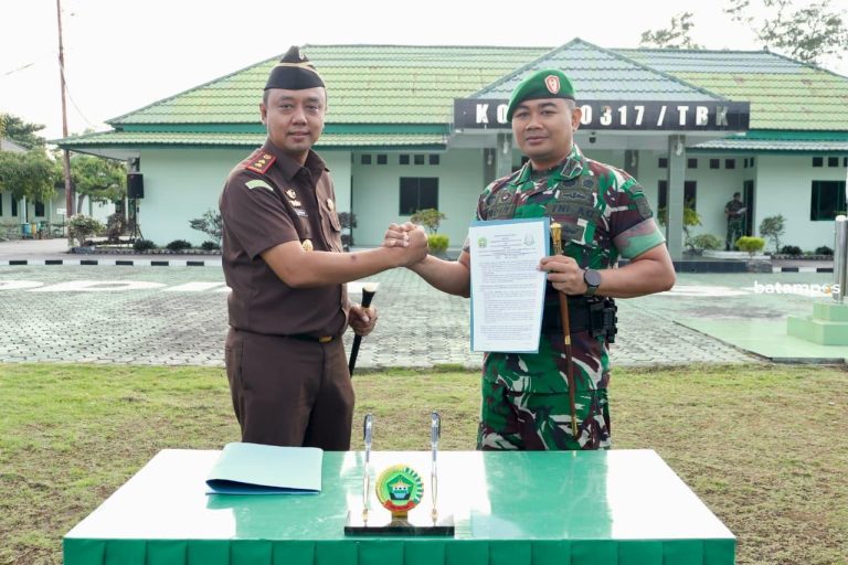 Kodim dan Kejari Karimun Perkuat Sinergitas