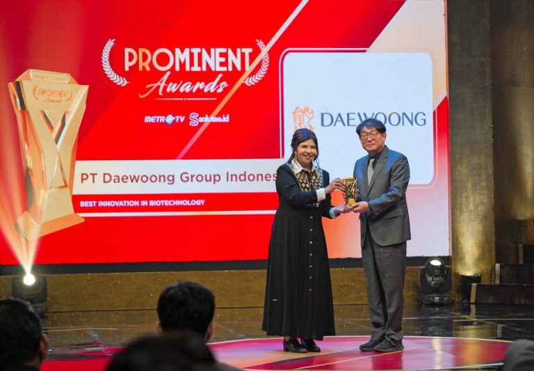 20 Tahun Bersama Indonesia, Daewoong Raih Penghargaan “Best Innovation in Biotechnology 2025” dan Kucurkan Investasi Rp5,26 Triliun