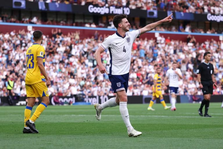Inggris Raih Kemenangan Keempat Beruntun pada Kualifikasi Piala Dunia 2026