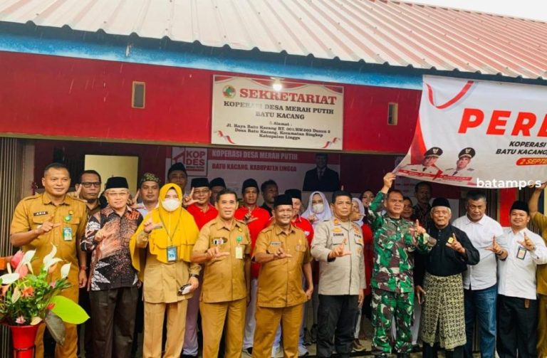 Koperasi Merah Putih Jadi Motor Penggerak Ekonomi Desa di Lingga